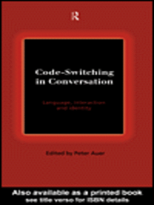 cover image of Code-Switching in Conversation